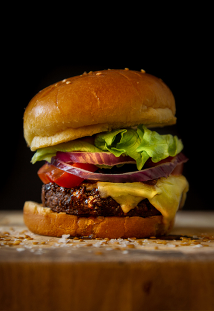 A Very tasty looking burger taken & edited by Richard Daview